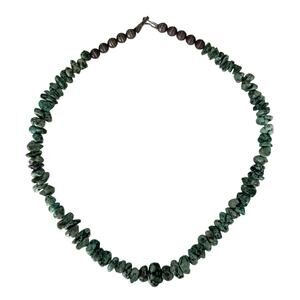 Vintage Turquoise Nugget Necklace 1970's, Likely Morenci Mine- 22”